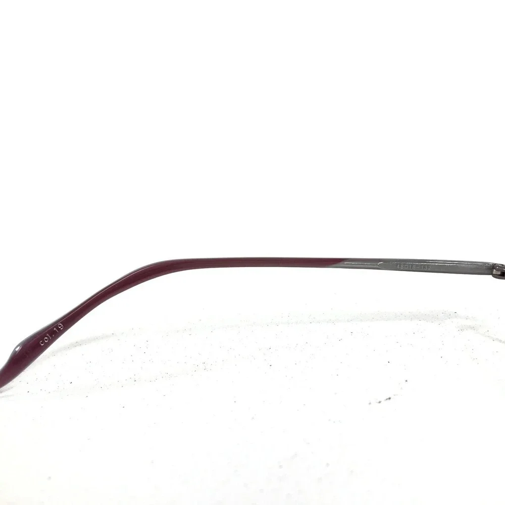 BCPC BP-179 COL.19 Eyeglasses Frames Gray Purple Round Oval Half Rim 48-18-132
